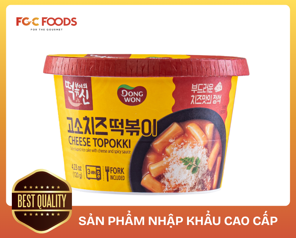 TOPOKKI VỊ PHÔ MAI